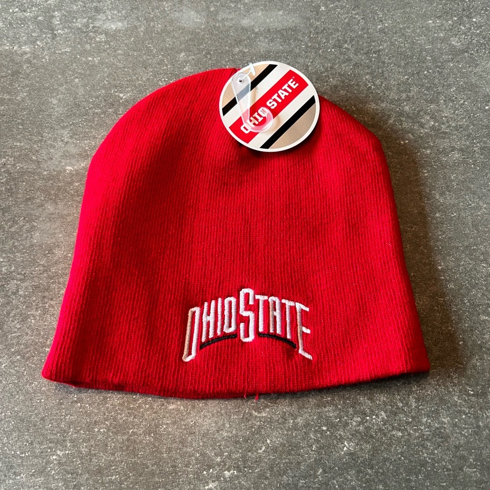 PRICE IS FIRM Brand new Ohio State Buckeyes beanie